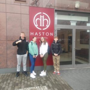 Wycieczka uczniów Technikum żywienia i usług gastronomicznych do Haston City Hotel****
