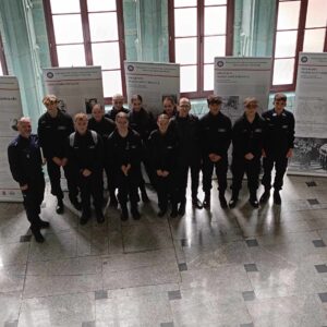 Wizyta klasy policyjnej w Izbie Pamięci KWP we Wrocławiu