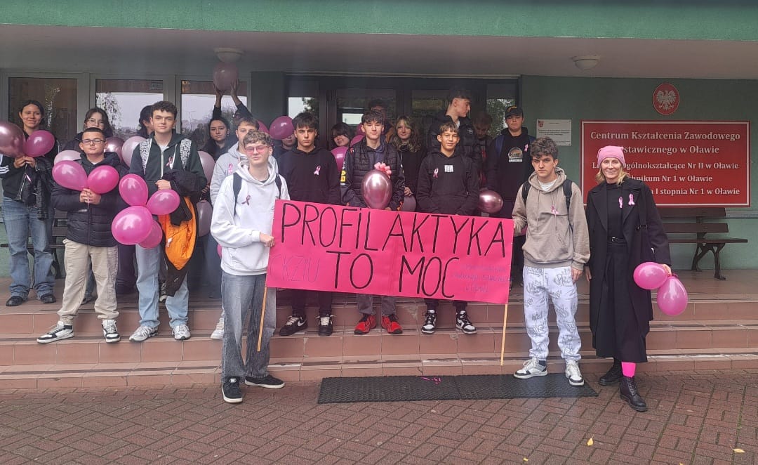 Profilaktyka raka piersi – świadomość i samokontrola wśród młodzieży CKZiU
